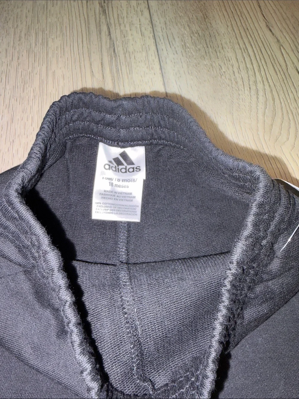adidas Black Kids Hoodie & Joggers with White Logo